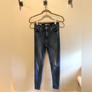 Levi’s super high rise skinny jeans